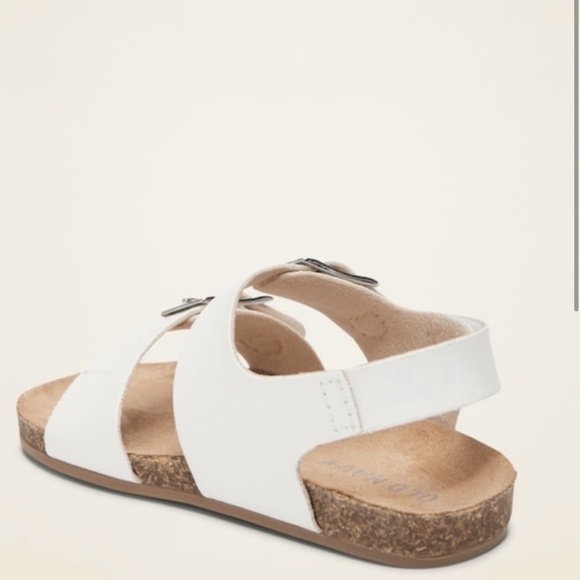 Unisex Faux-Leather Double-Buckle
Sandals for Baby - Picture 2 of 5